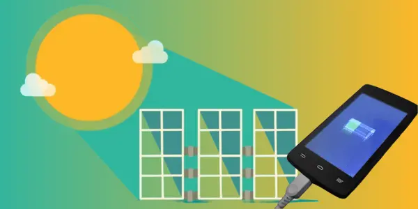 Batterie portable solaire pour nomades digitaux en pleine nature
