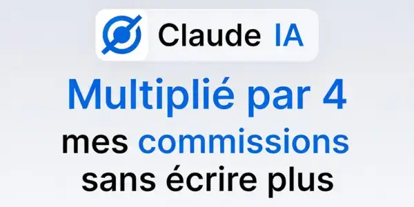 Comment j’ai multiplié par 4 mes revenus d’affiliation avec l’IA