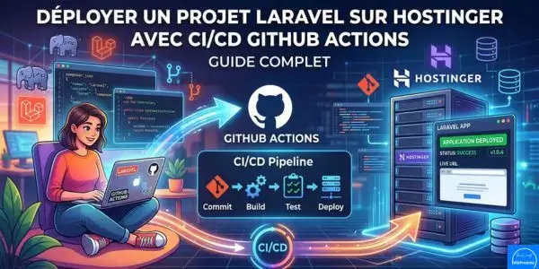Laravel sur Hostinger guide CICD avec GitHub Actions
